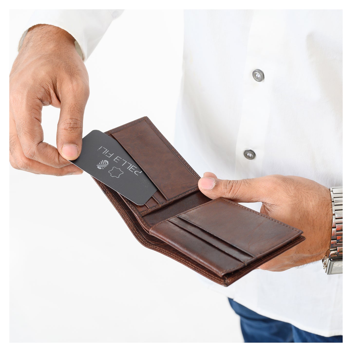 FROSTER BROWN MEN'S WALLET