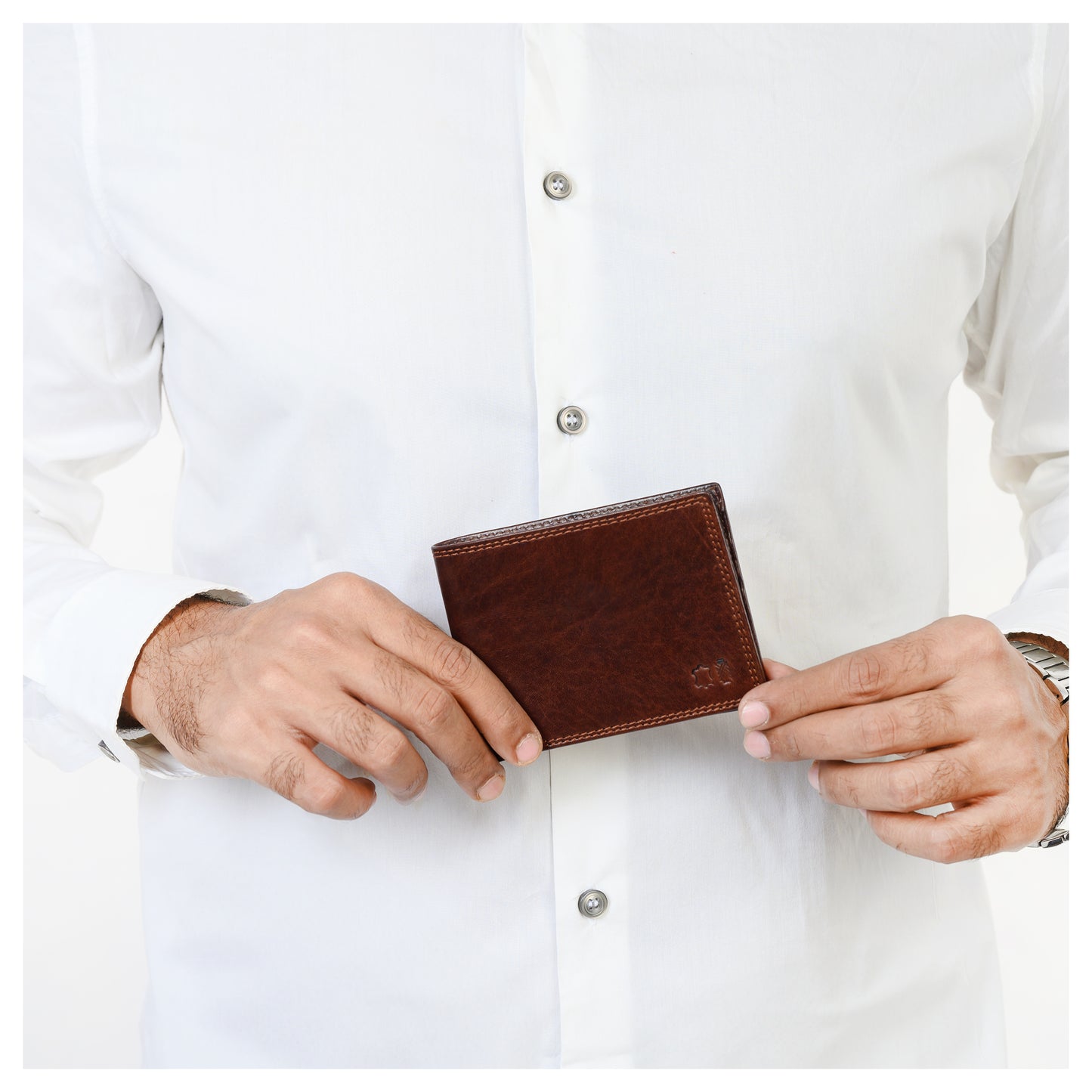 FROSTER BROWN MEN'S WALLET