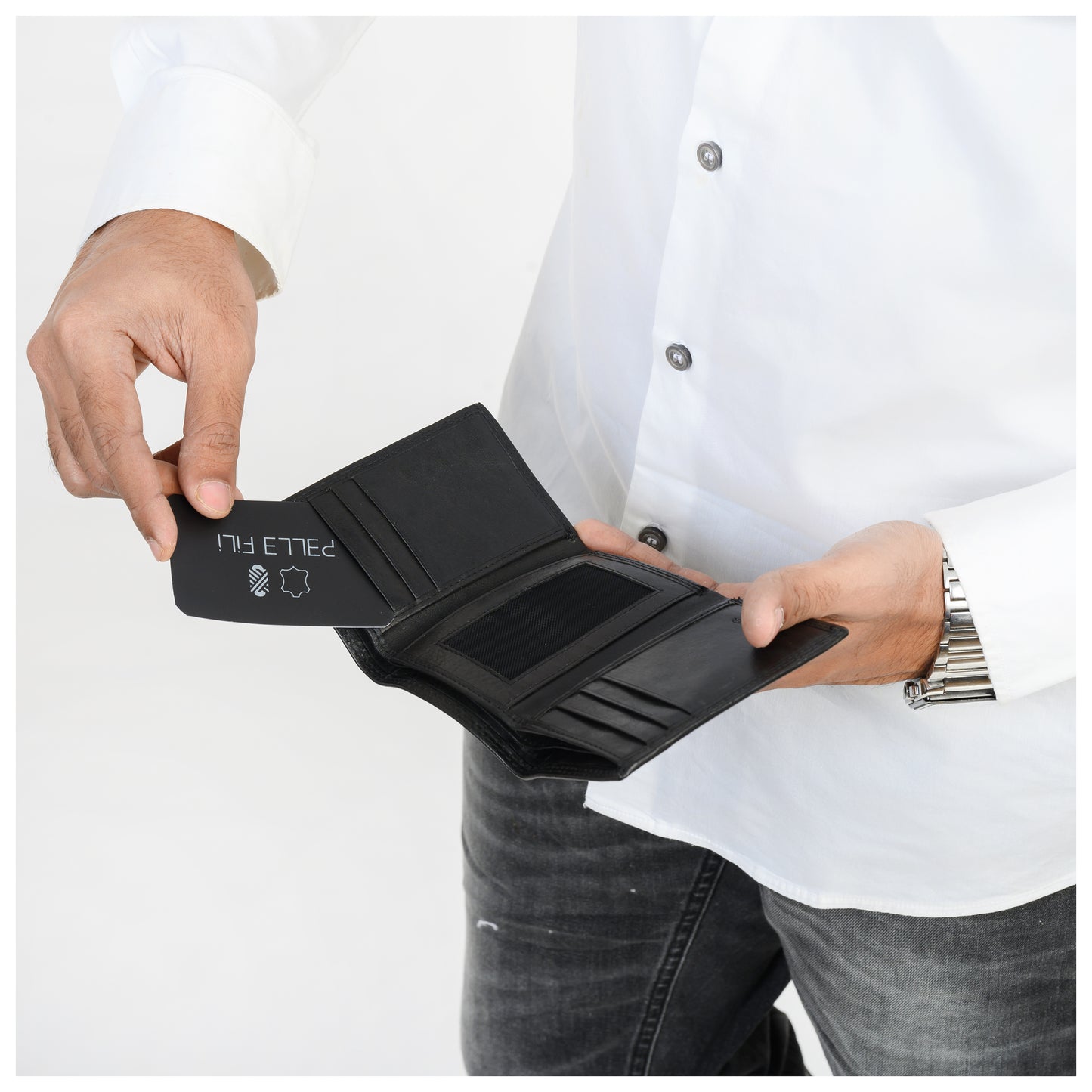 ATLAS BLACK MEN'S WALLET